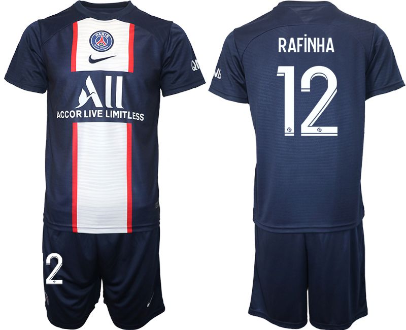 Men 2022-2023 Club Paris St German home blue #12 Soccer Jersey->paris st german jersey->Soccer Club Jersey
